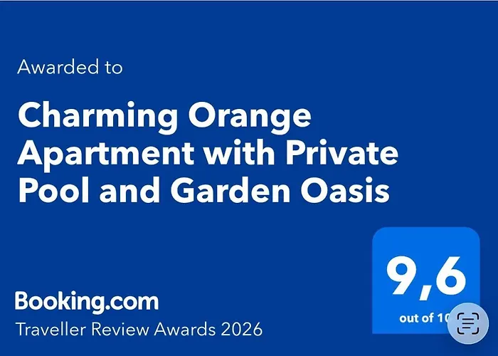 Charming Orange With Private Pool And Garden Oasis Tar-Vabriga