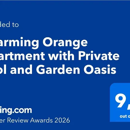 Charming Orange With Private Pool And Garden Oasis Tar-Vabriga
